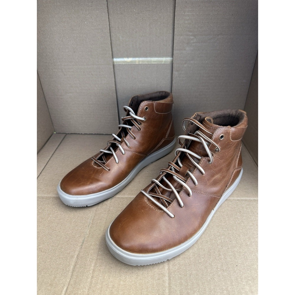 Merrell Around Town Women's Boots Brown Sugar Leather Lace Up US 8 - Picture 2 of 8